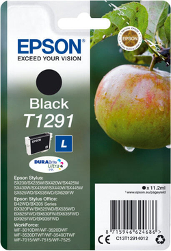 Epson Apple T1291 струйный картридж 1 шт Подлинный Черный C13T12914022