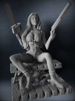 Evil Dead Girl Ash девушка фигурка для покраски