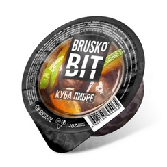 Бестабачная смесь для кальяна BRUSKO BIT, 20 г, Куба Либре