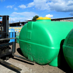 Емкость Пласт Инжиниринг цилиндрическая 10000 л. горизонтальный (2920x2340x1900см;зеленый) - арт.560111