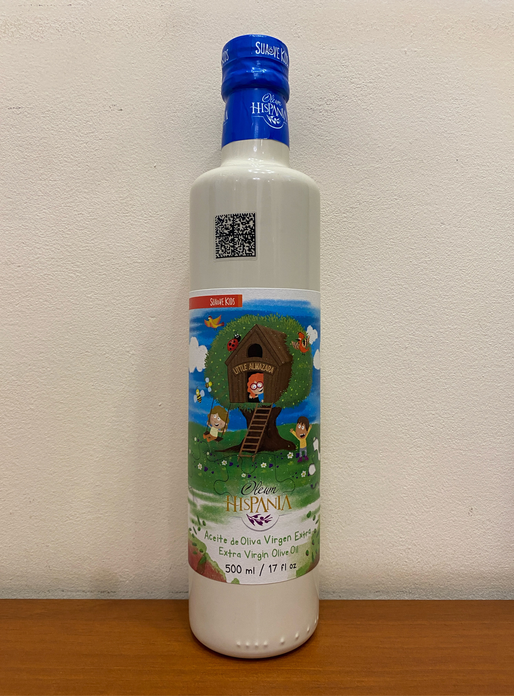 Оливковое масло ДЛЯ ДЕТЕЙ нерафинированное Hispania Little Almazara 0,5л, Испания