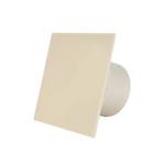 Вытяжной вентилятор для ванн ММ-Р 06 стекло прямое 105 м³/час 14 Вт с обратным клапаном  кремовый