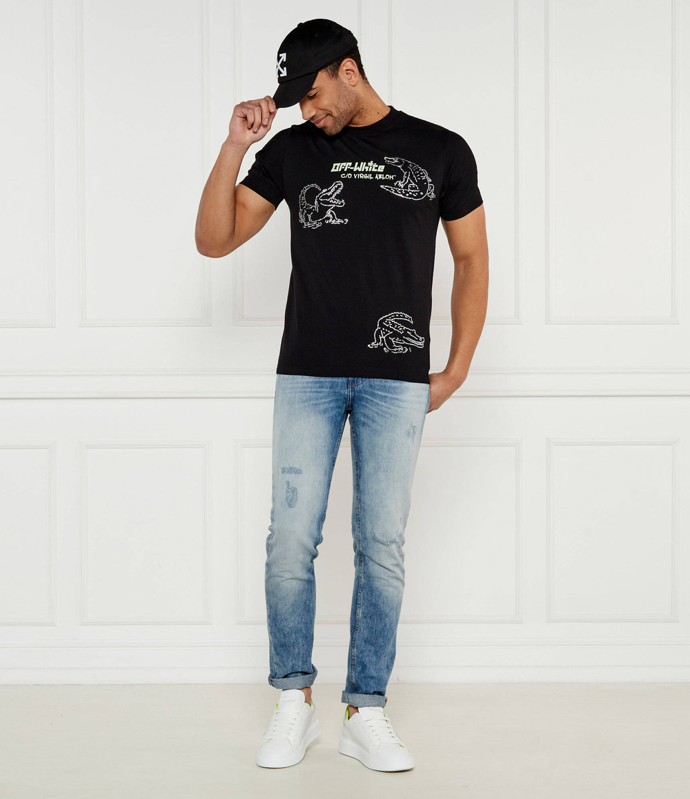 Футболка PARADIS OFF-WHITE - черный(OMAA027S 25JER004)