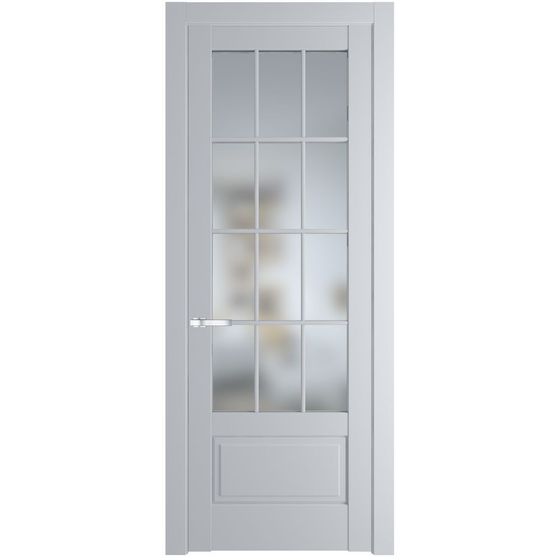 Межкомнатная дверь эмаль Profil Doors 3.2.2 (р.12) PD лайт грей стекло матовое