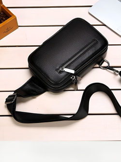 сумка на плечо из натуральной кожи