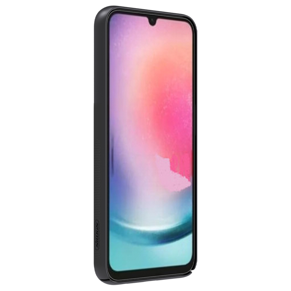 Чехол жесткий тонкий для Samsung Galaxy A24 от Nillkin, серия CamShield Case с защитной шторкой для задней камеры