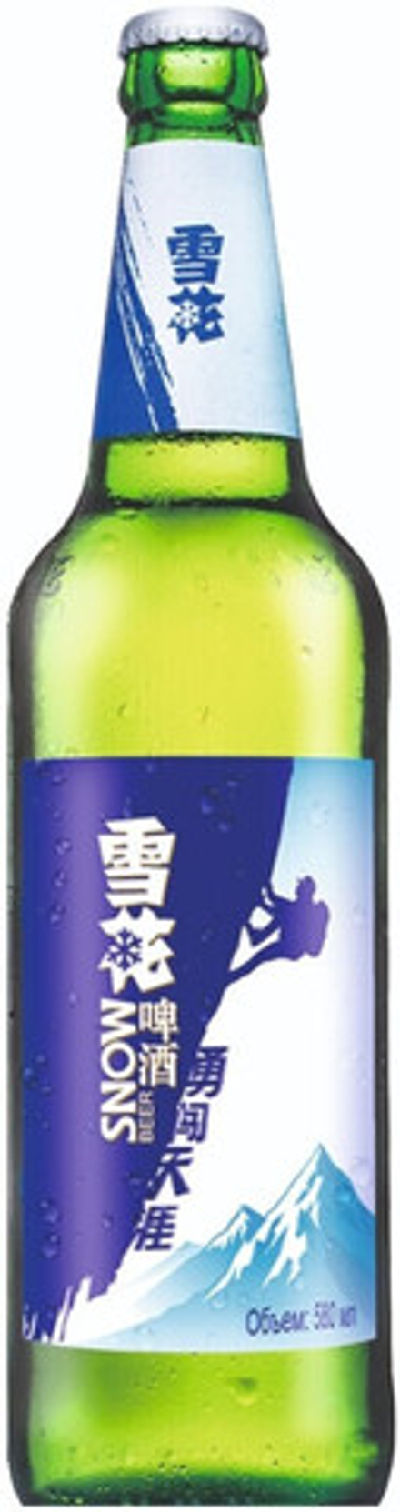 Пиво Сноу Бир / Snow Beer 0.58л - 12шт