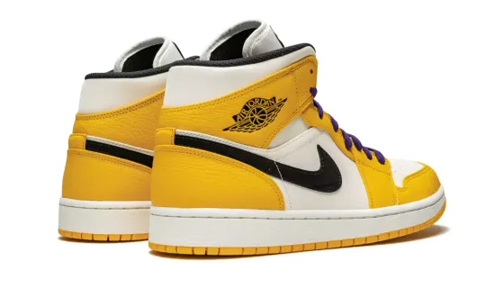 Кроссовки Nike Air Jordan 1 Mid SE "Lakers"