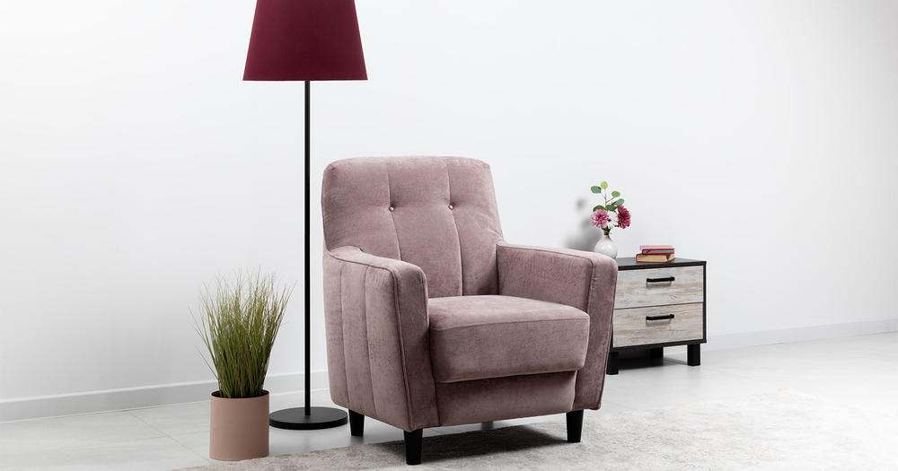 Арно кресло для отдыха (пепел розы)