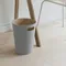 Корзина для мусора Woodrow светло-серая