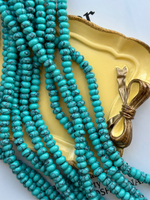 Нить бусин из говлита 8мм, рондель