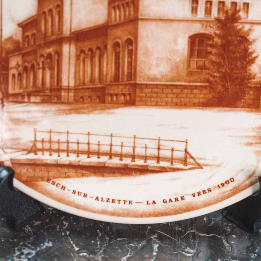 Декоративная тарелка «ESCH-SUR-ALZETTE»