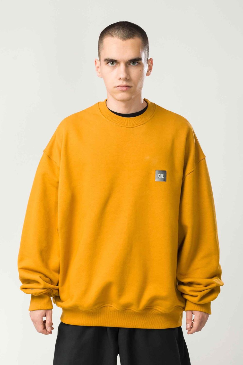 Толстовка Codered Baggy Crew Мокрый Песок