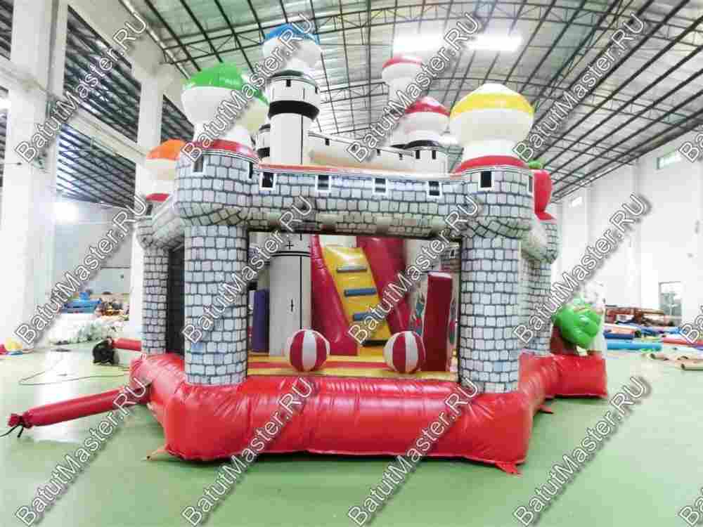 Коммерческий надувной батут "Замок"