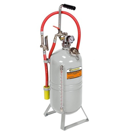 Переносной пневматический распределитель масла, объем 16 л., ECODORA (Италия)