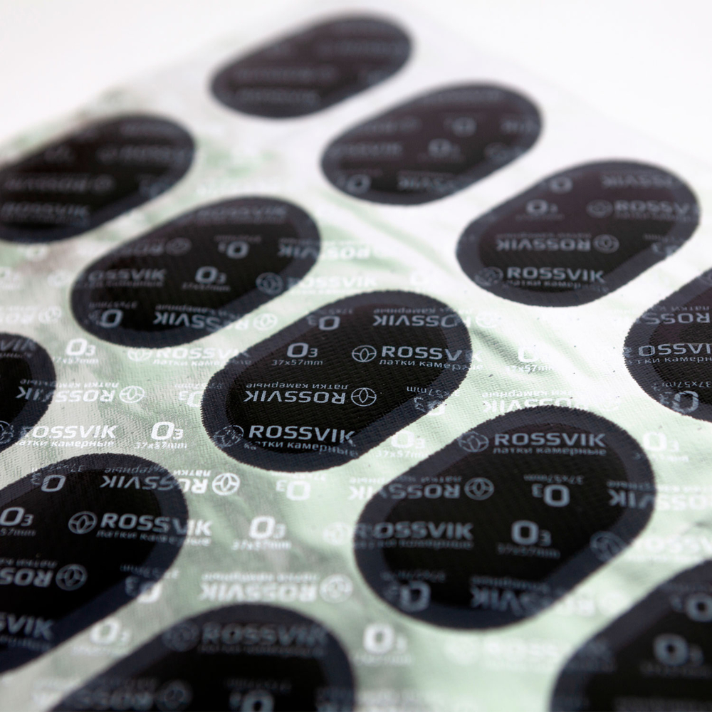 Латки овальные О3 (37х57), 50 шт. коробка