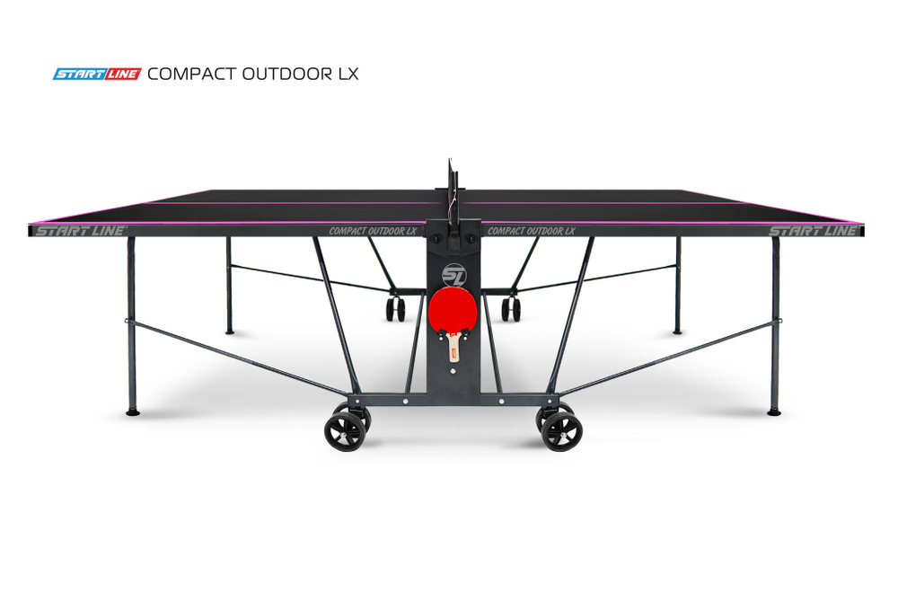 Стол теннисный Compact-2 LX Всепогодный Black