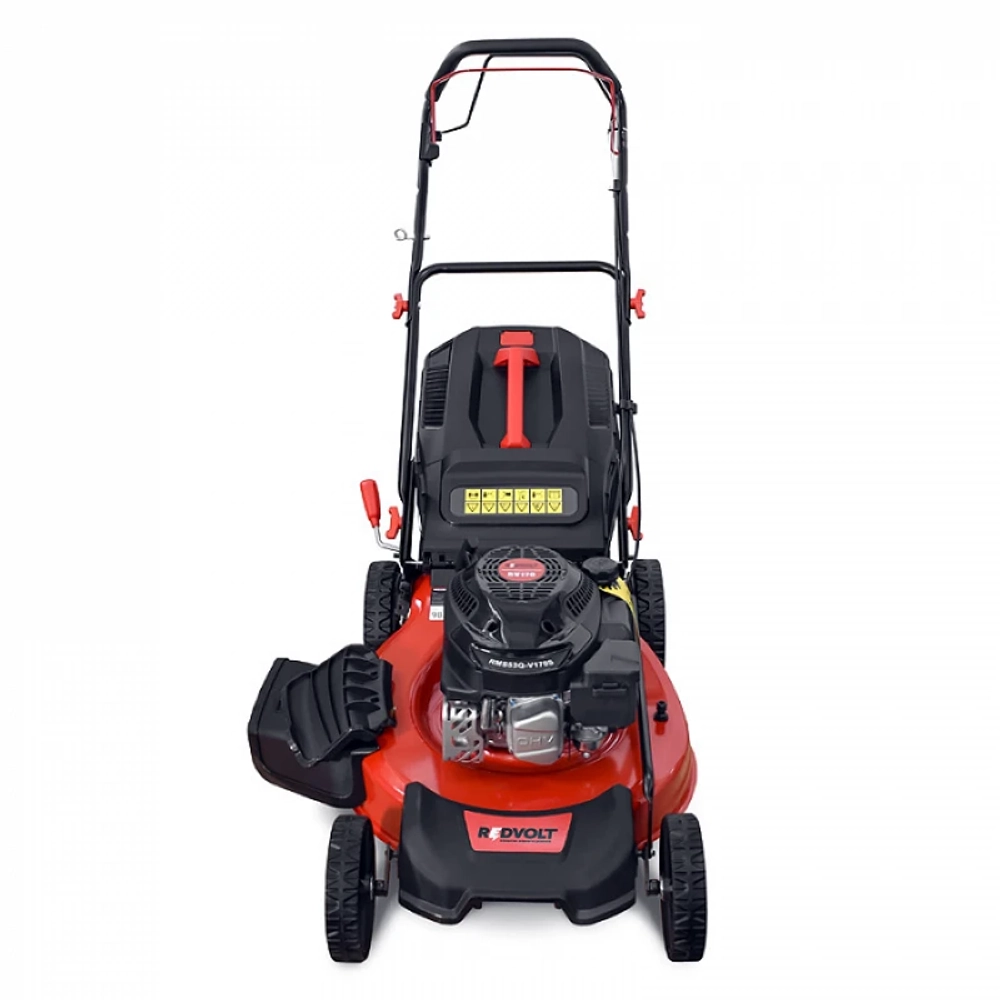 Газонокосилка бензиновая REDVOLT RMS53Q-V170S: 4.5 л.с., нож 53 см, RMS53Q-V170S