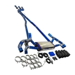 Спортивная выхлопная система с заслонками для BMW 5 Series G30 540i B58 3.0T 2017+ БМВ