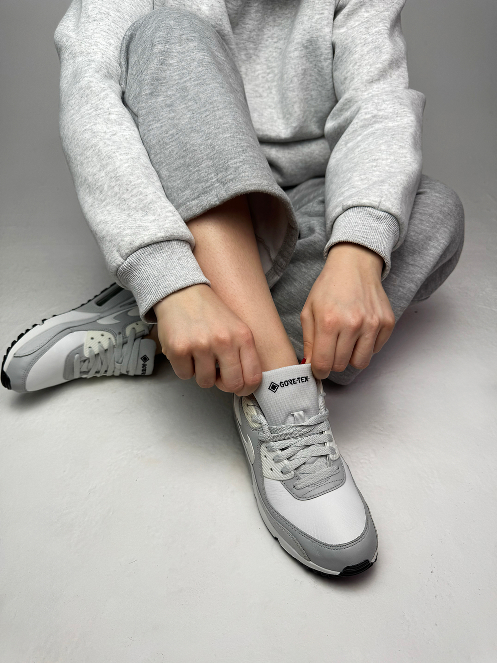Кроссовки Nike Air Max 90 Gore-Tex, сер.