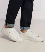 Кожаные кроссовки longwood POLO RALPH LAUREN - белый(816785025)