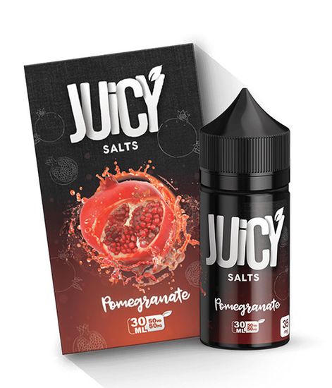 Жидкость Juicy Salts (30 мл, 20 мг EXTRA SALT) Pomegranate