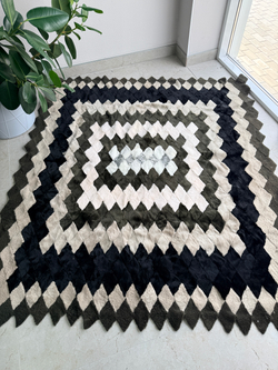 Покрывало меховое ковер из шкуры овчины