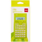 Калькулятор научный DELI "1710", 10+2 разряда, 240 функций, 165х88х23 мм, зеленый