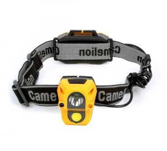 Сamelion LED5376 фонарь налоб СОВ сенсор  6 реж 3XLR03 в компл пласт откр.блист 13365