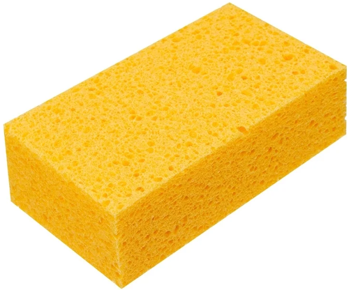 Губка целлюлозная для удаления эпоксидной затирки 160х90х50 мм, Россия Сибртех