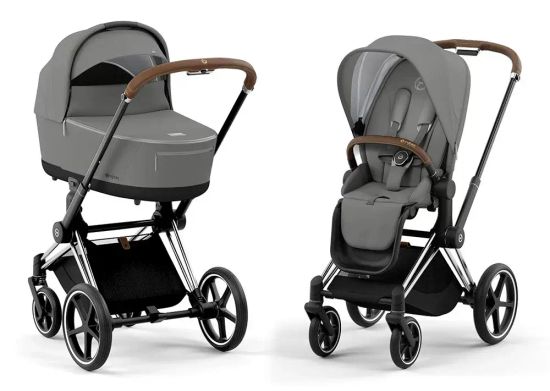 Коляска 2 в 1 Cybex Priam 4 2024 (mirage grey)