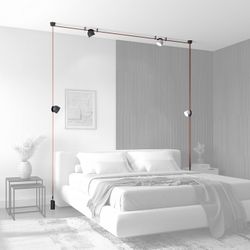 Накладной светильник Denkirs BELTY SPOT DK5542-WH+BK