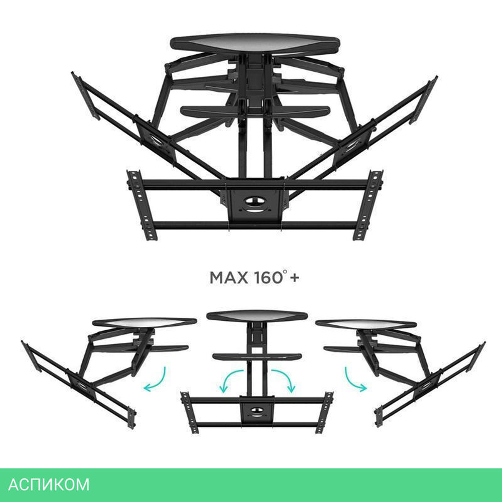 Кронштейн Onkron M6L черный