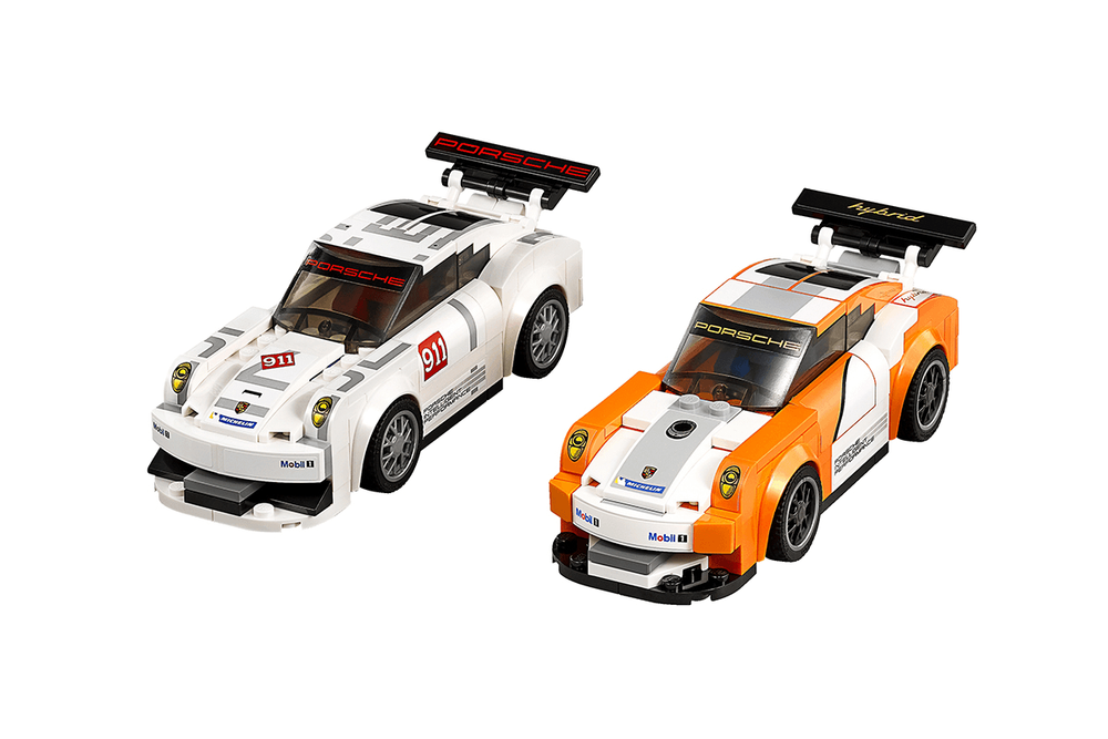 LEGO Speed Champions: Финишная линия гонки Porsche 911 GT 75912 — Porche 911gt Finish Line — Лего Спид Чампионы Чемпионы скорости