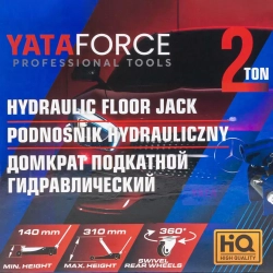 Домкрат подкатной гидравлический 2т YATAFORCE YF-TA82008