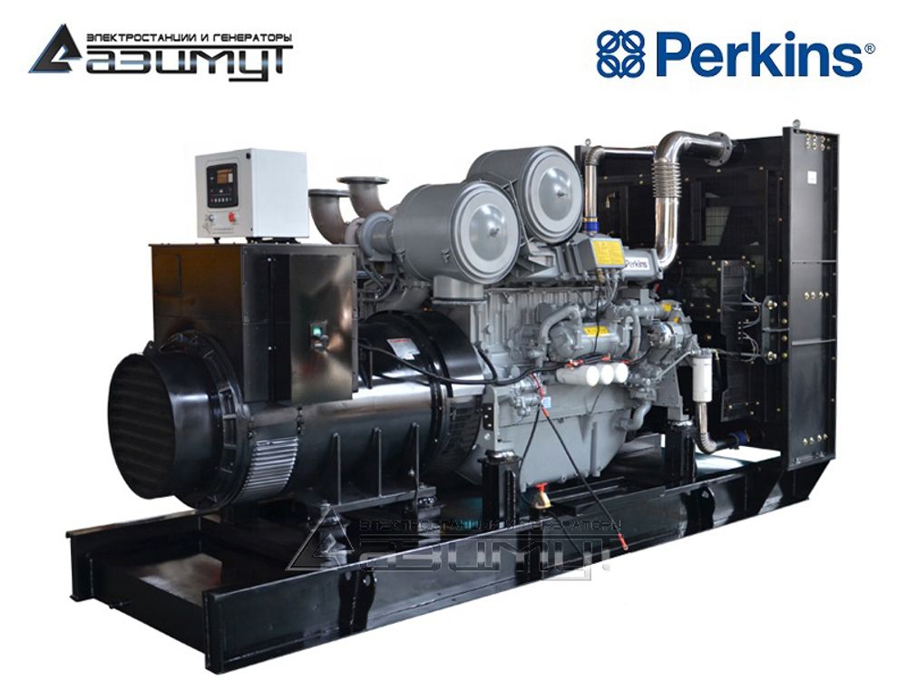 Дизельный генератор Азимут АД-600С-Т400-1РМ18US Perkins