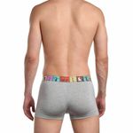 Мужские трусы боксеры серые с цветной резинкой Tuosite TS8023-1
