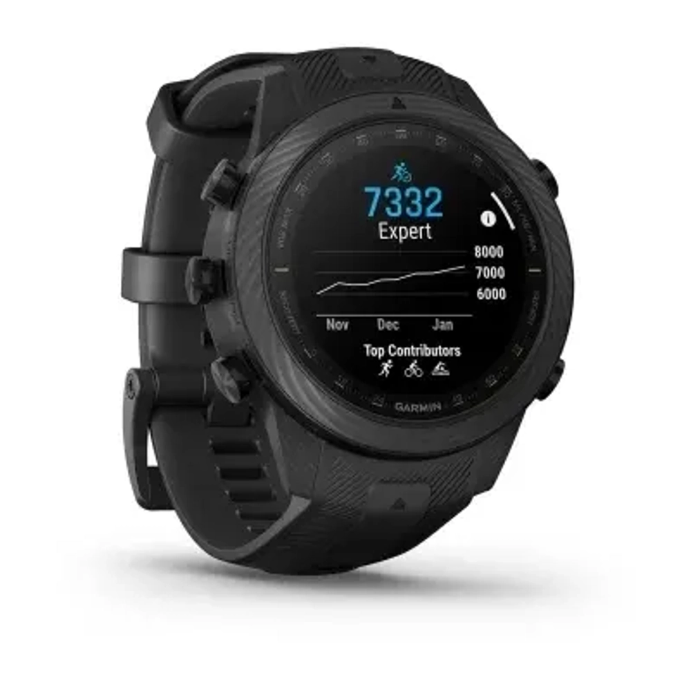 Премиальные смарт-часы Garmin MARQ Athlete Carbon