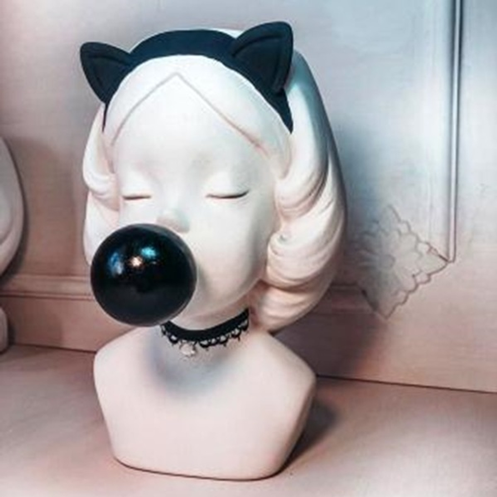 Кашпо-статуэтка из гипса «Мия» 21см дизайн