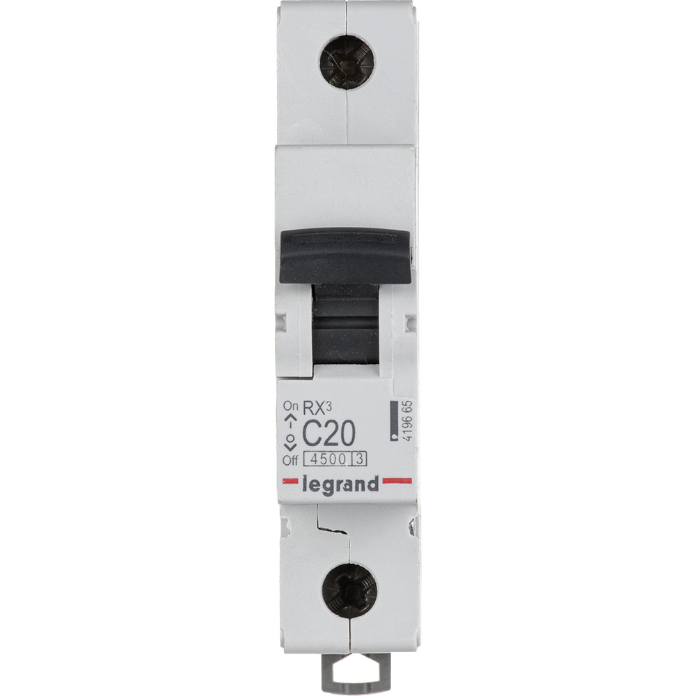 Автоматический выключатель 4,5кА 20А 1П C Rx3 Legrand