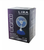 Вентилятор настольный LIRA LR 1102 (прищепка+подставка)