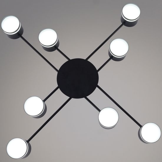 56730-0.3-08 GX53 BK светильник потолочный