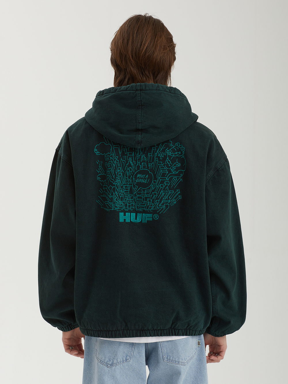 Мужская Куртка What A Jungle Denim Work