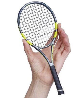 Гаджет Babolat Mini Racket Pure Aero - graphite/yellow