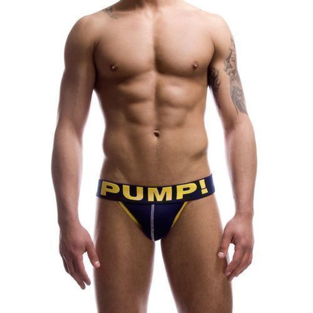 Мужские трусы джоки Pump Jock Темно-синие