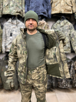 Костюм Горка 6М "Зелёный лес" с флисом, Рип-стоп (Беларусь)