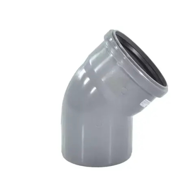 ПП Отвод канализационный серый 110х45