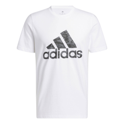 Мужское теннисное поло adidas Camo Short Sleeve T-Shirt Men - White, Grey