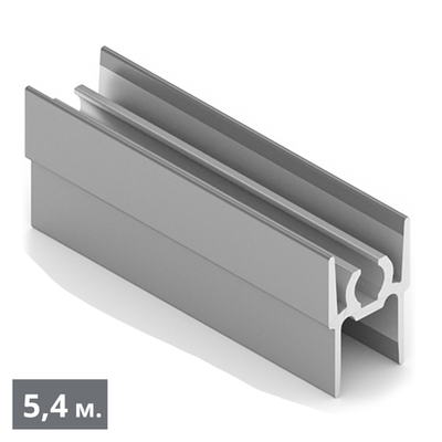 ЭКО Рамка верхняя двери (5,40 м) вельвет дарк (ПВХ) (AE0455) Aristo (Out)