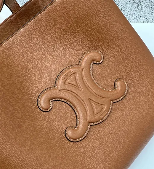 Сумка Celine CABAS ANAÏS CUIR TRIOMPHE коричневая